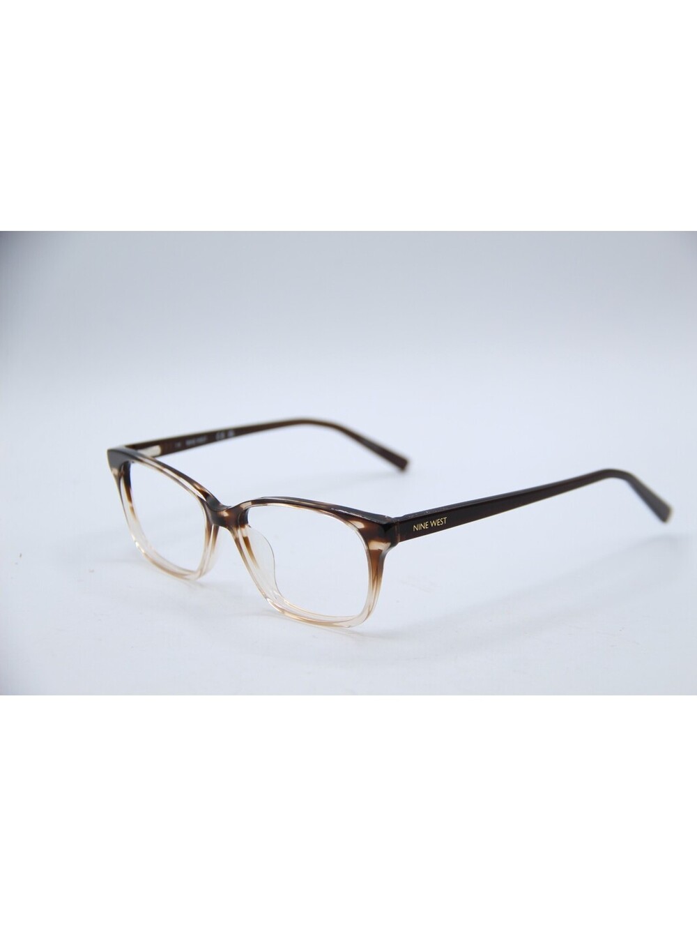 Nine West Nw5224 212 Brown Clear Authentic Frames Eyeglasses 53-15